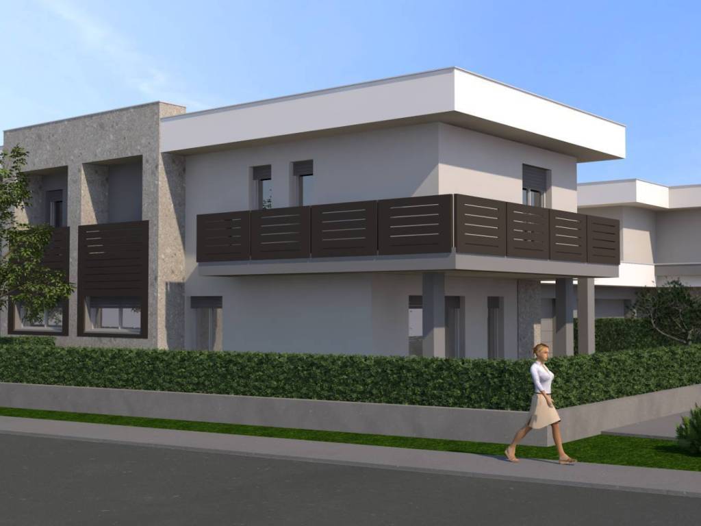 casa indipendente in vendita a Romano di Lombardia in zona Piscine