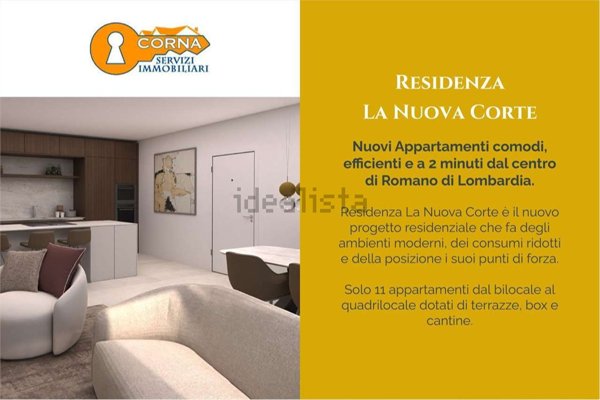 appartamento in vendita a Romano di Lombardia in zona Piscine