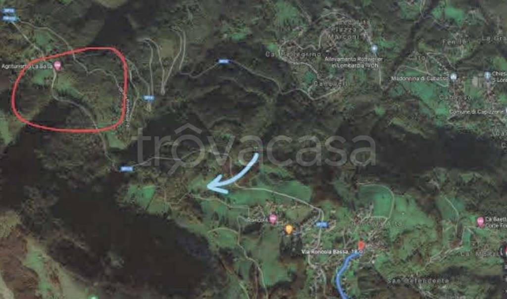 terreno edificabile in vendita a Roncola