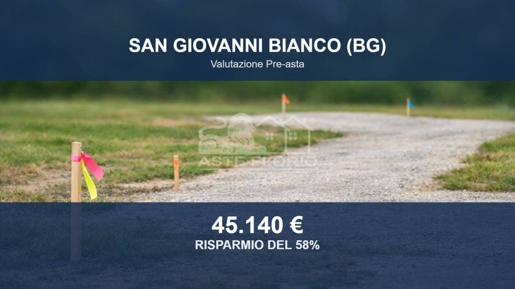 terreno edificabile in vendita a San Giovanni Bianco