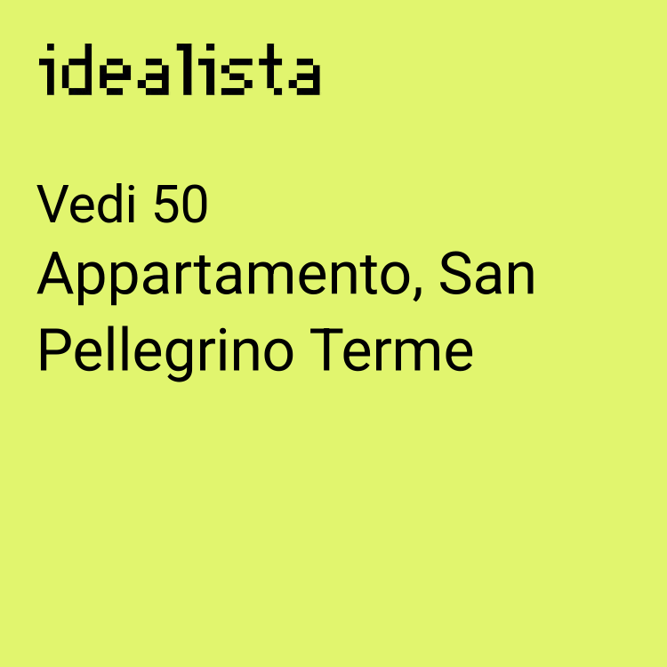 appartamento in vendita a San Pellegrino Terme