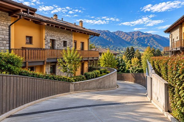appartamento in vendita a San Pellegrino Terme in zona Frasnadello