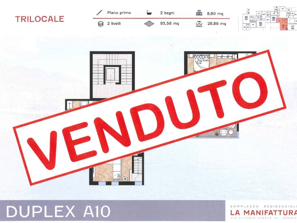 appartamento in vendita a Sarnico