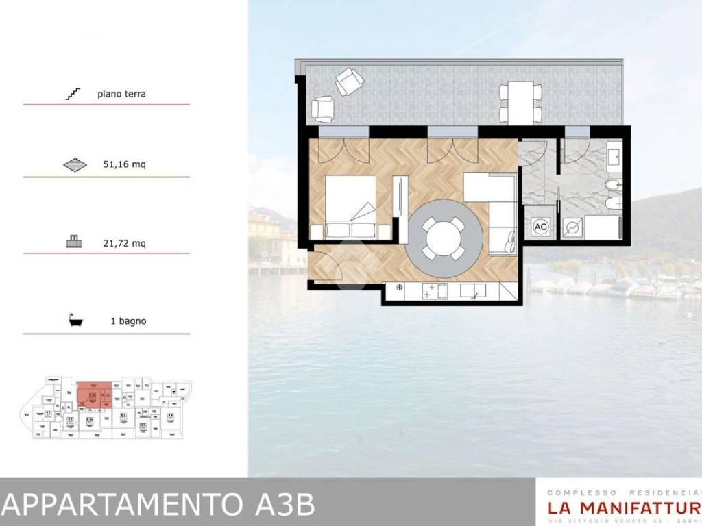 appartamento in vendita a Sarnico