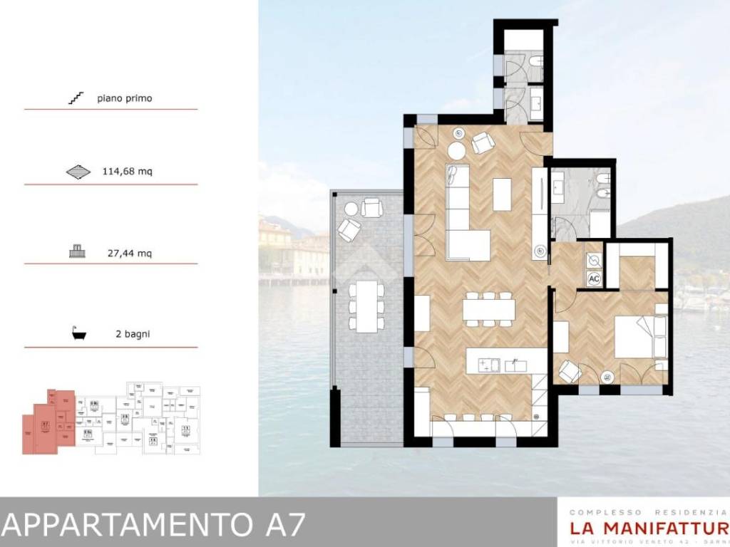 appartamento in vendita a Sarnico