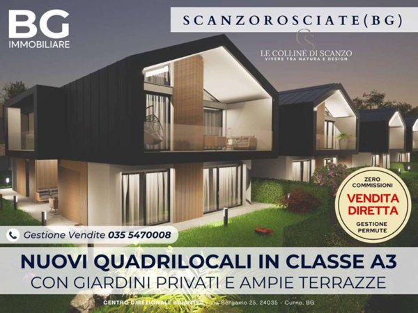 appartamento in vendita a Scanzorosciate