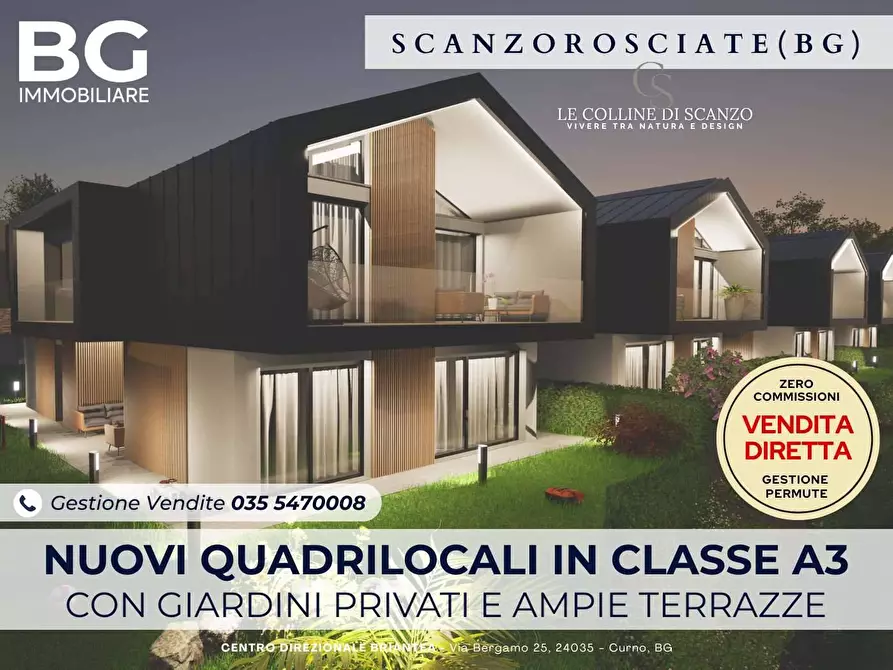 appartamento in vendita a Scanzorosciate in zona Gavarno