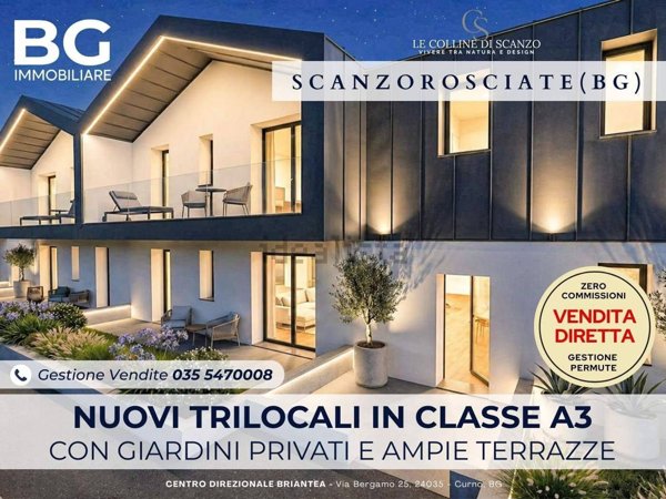 appartamento in vendita a Scanzorosciate