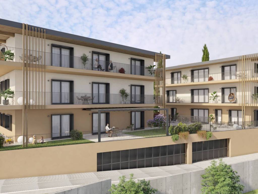 appartamento in vendita a Scanzorosciate in zona Tribulina