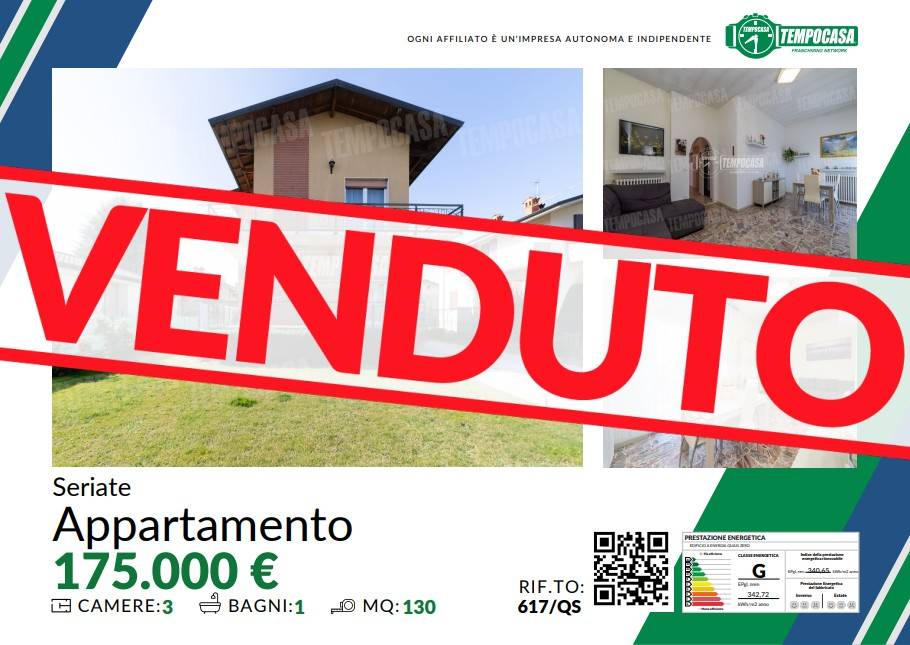 appartamento in vendita a Seriate