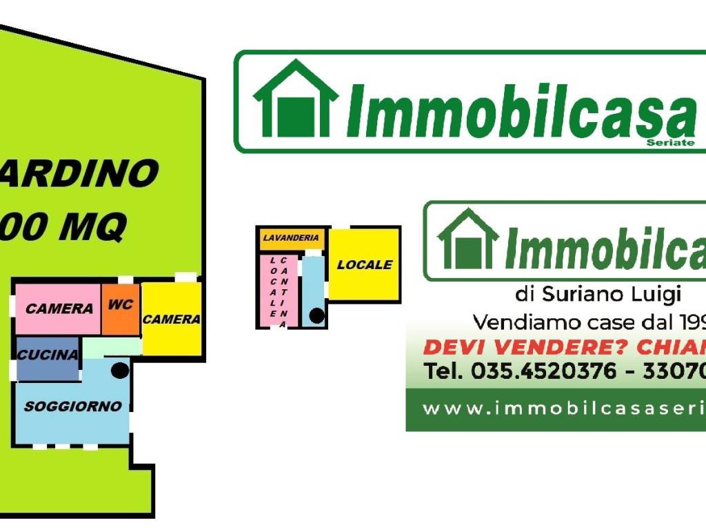 appartamento in vendita a Seriate