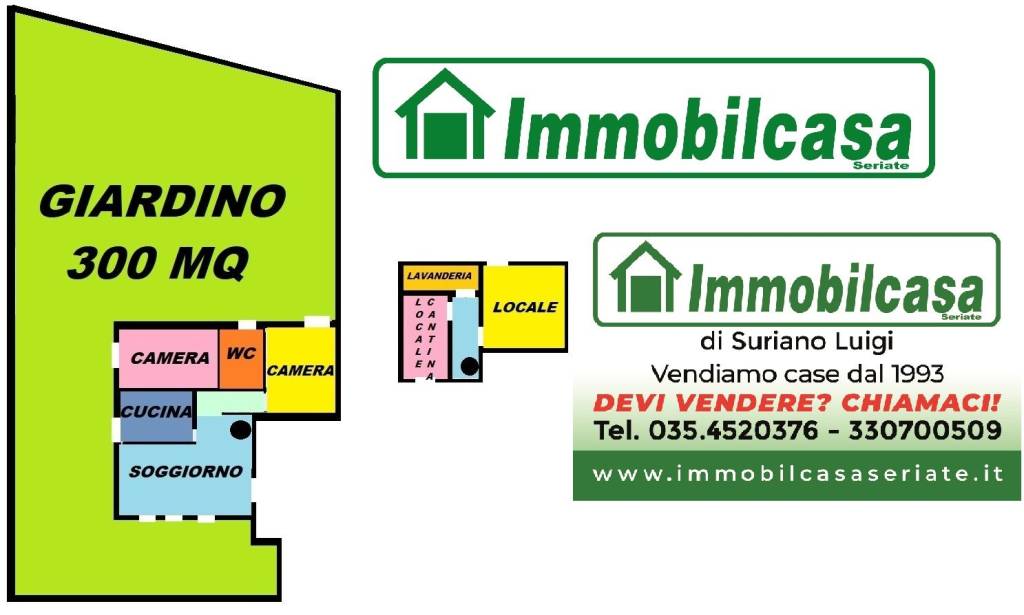 appartamento in vendita a Seriate