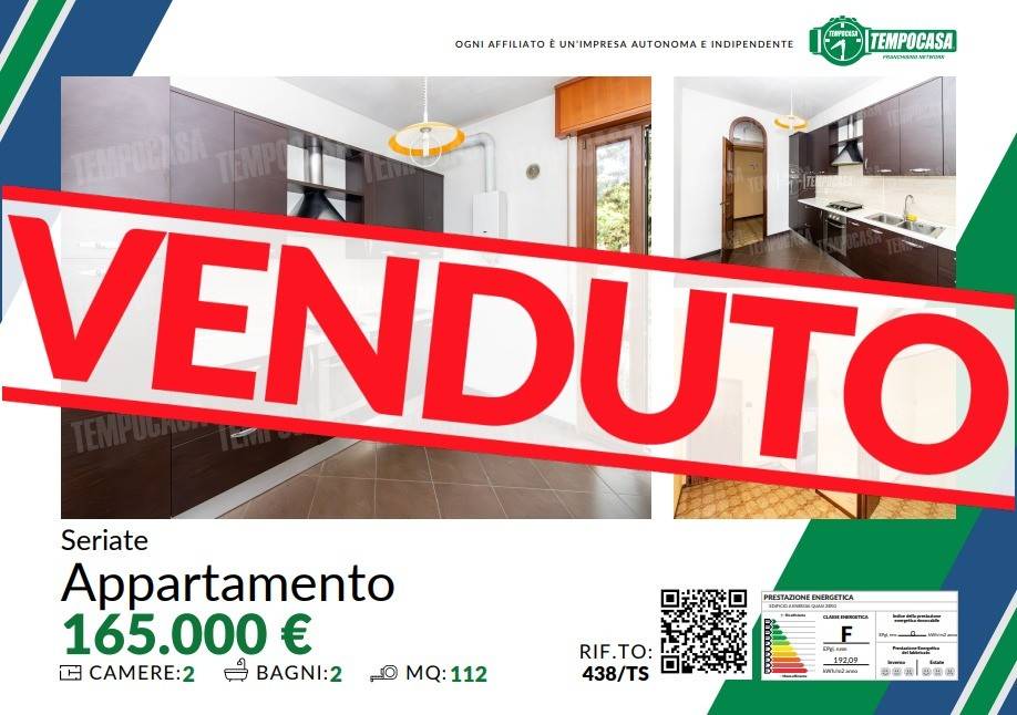 appartamento in vendita a Seriate