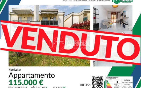appartamento in vendita a Seriate