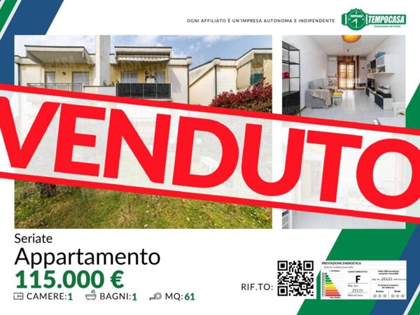 appartamento in vendita a Seriate
