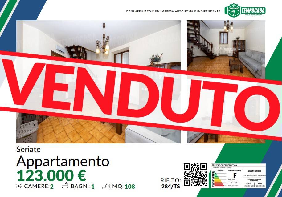appartamento in vendita a Seriate