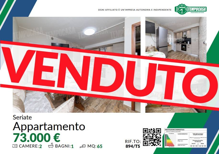 appartamento in vendita a Seriate