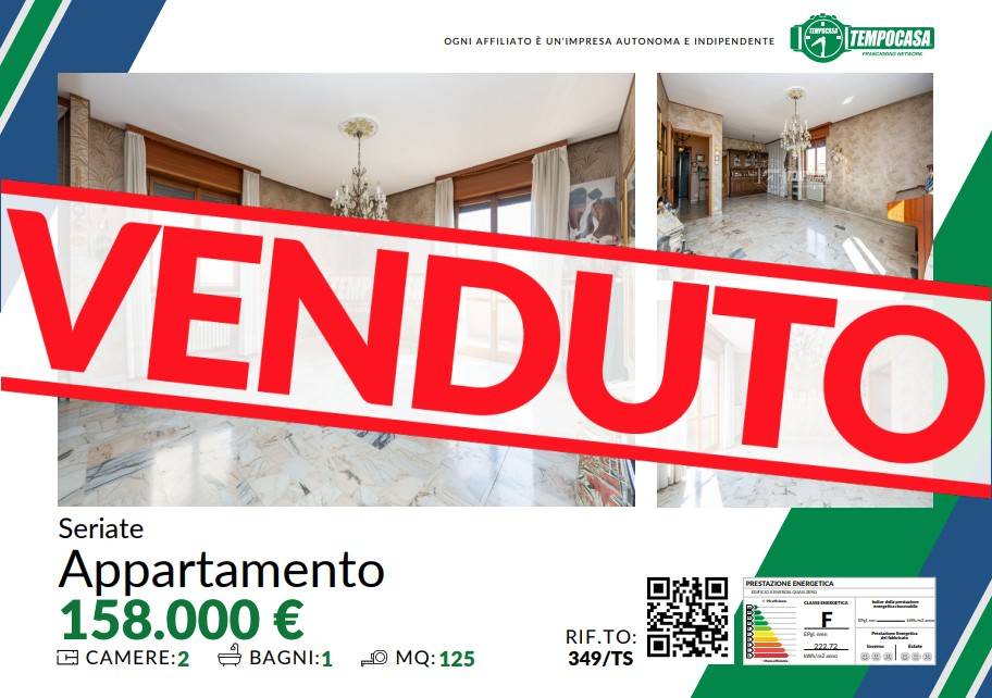 appartamento in vendita a Seriate