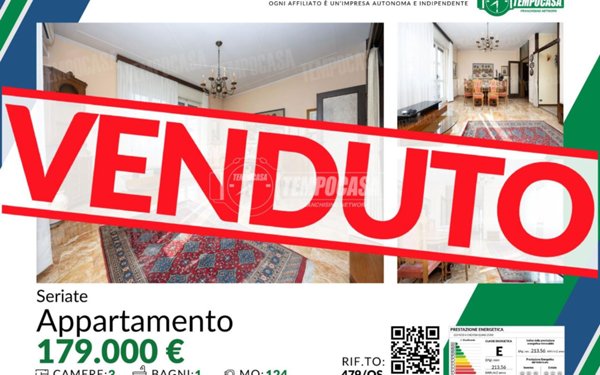 appartamento in vendita a Seriate