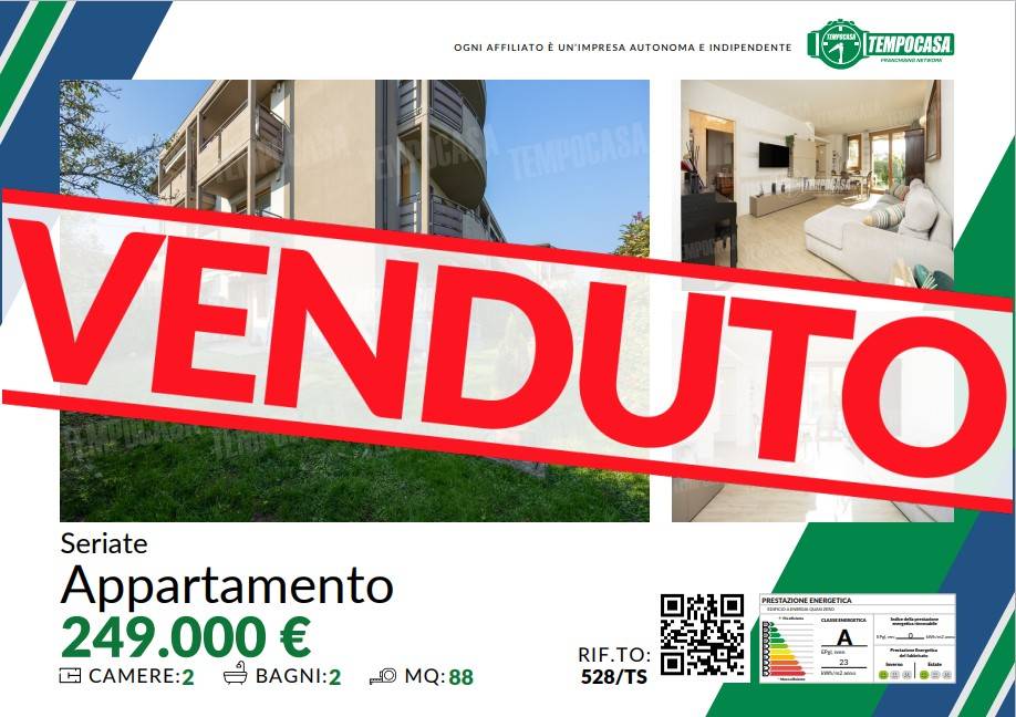 appartamento in vendita a Seriate