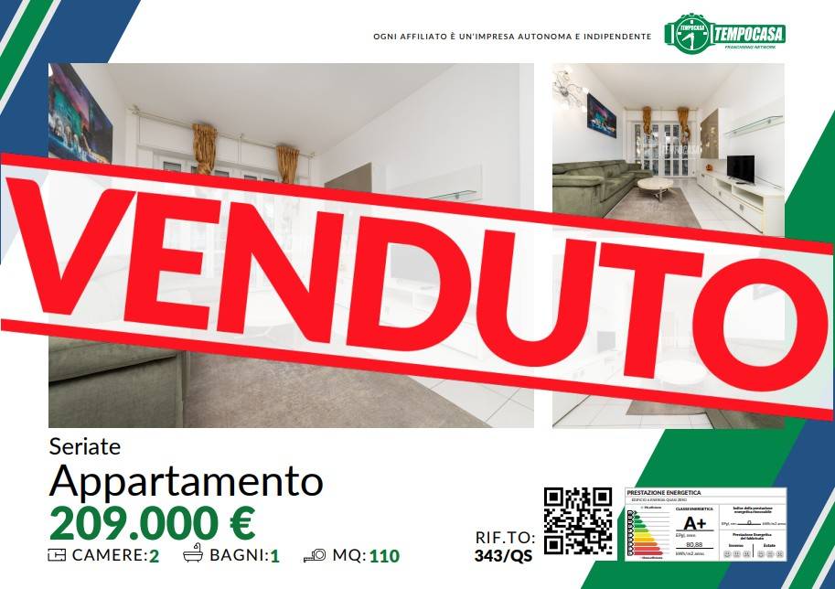 appartamento in vendita a Seriate