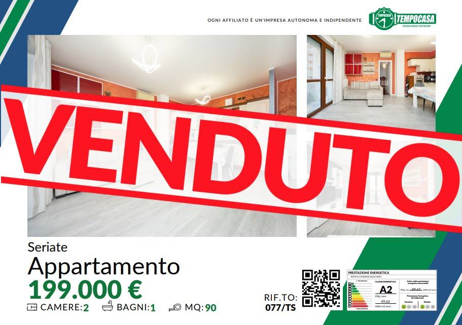 appartamento in vendita a Seriate