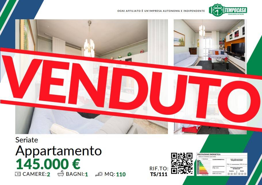 appartamento in vendita a Seriate