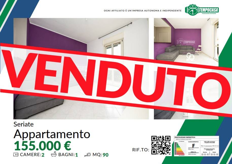appartamento in vendita a Seriate