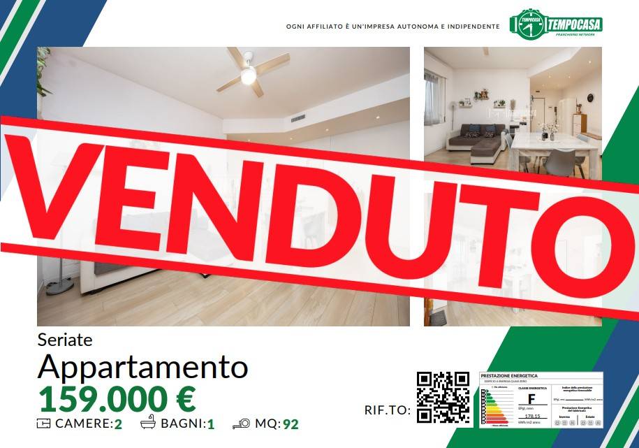 appartamento in vendita a Seriate