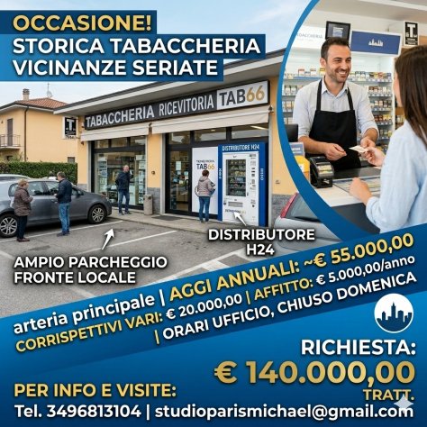 negozio in vendita a Seriate