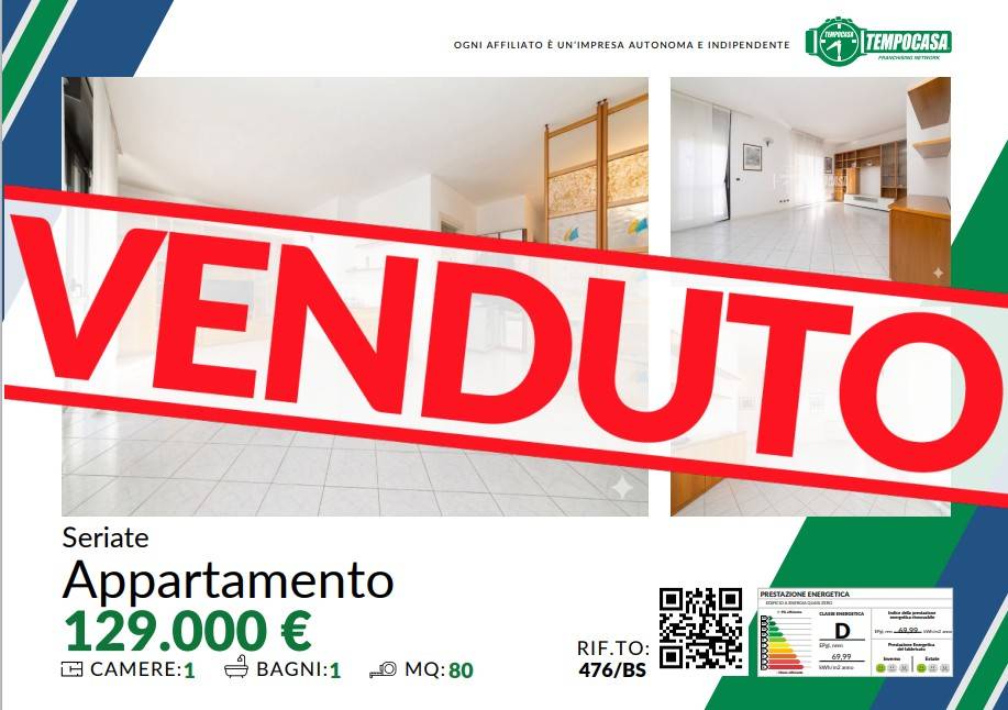appartamento in vendita a Seriate