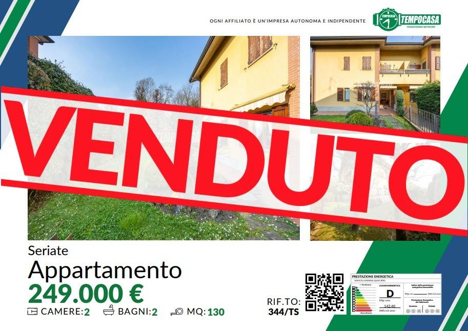 appartamento in vendita a Seriate