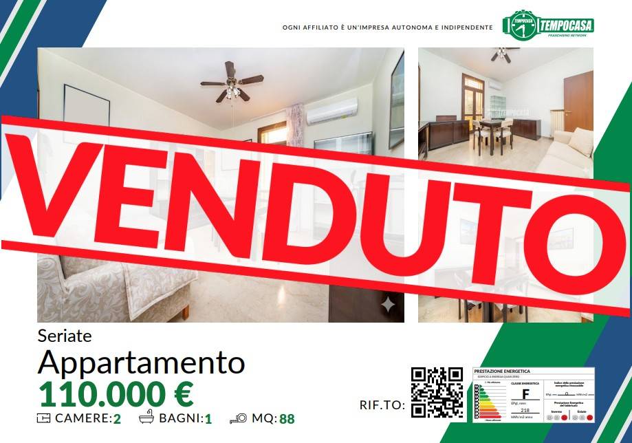 appartamento in vendita a Seriate in zona Paderno