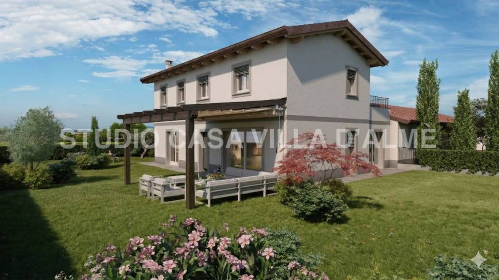 casa indipendente in vendita a Sorisole in zona Petosino