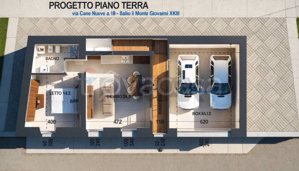 appartamento in vendita a Sotto il Monte Giovanni XXIII in zona Pratolongo