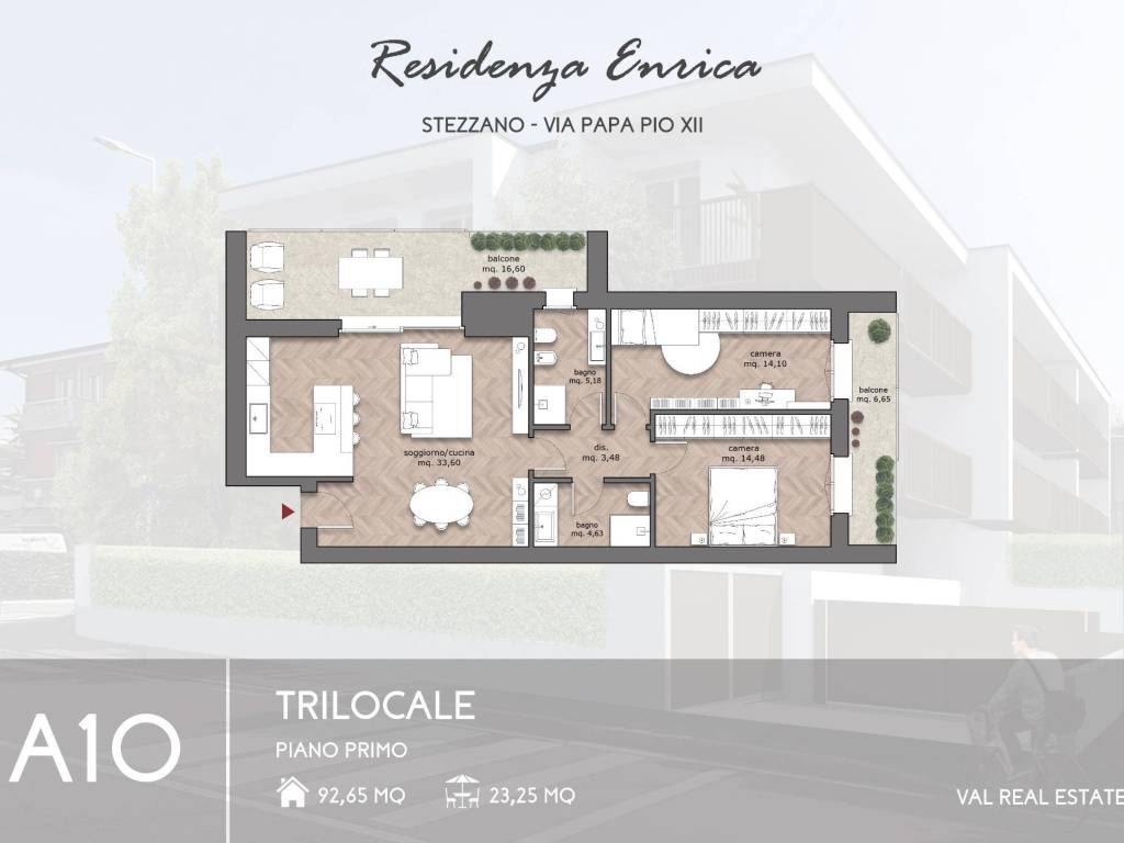 appartamento in vendita a Stezzano