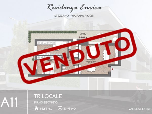 appartamento in vendita a Stezzano