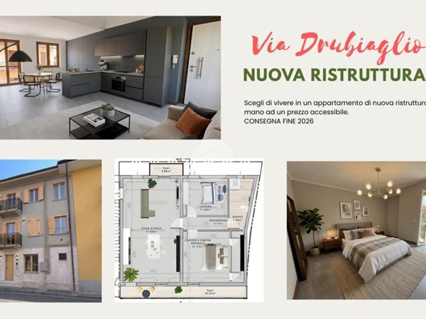 appartamento in vendita ad Avigliana in zona Drubiaglio