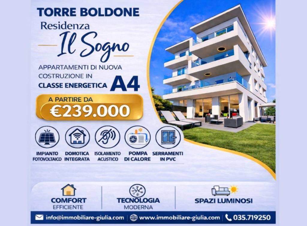 appartamento in vendita a Torre Boldone