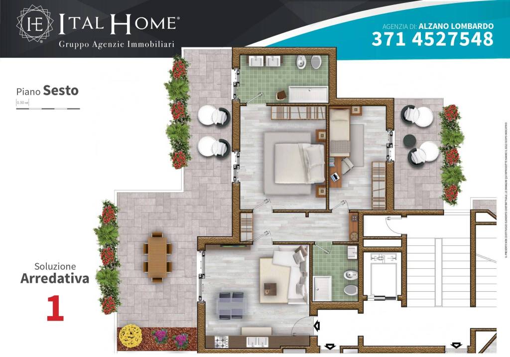 appartamento in vendita a Torre Boldone