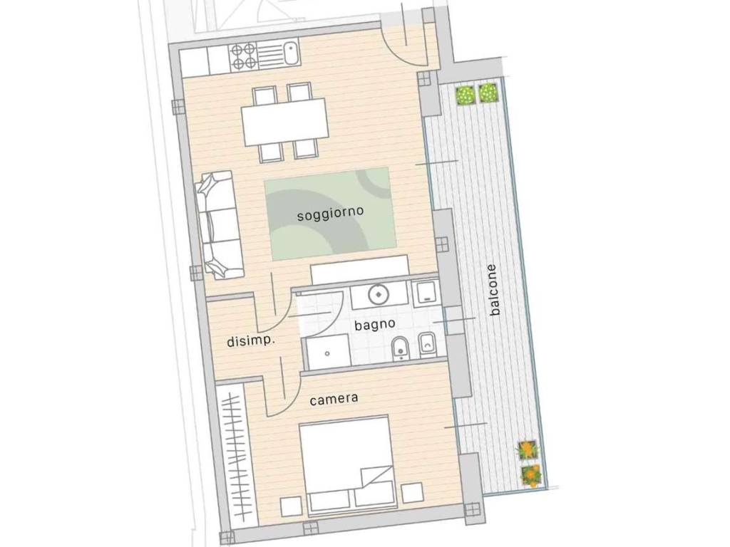 appartamento in vendita a Treviglio