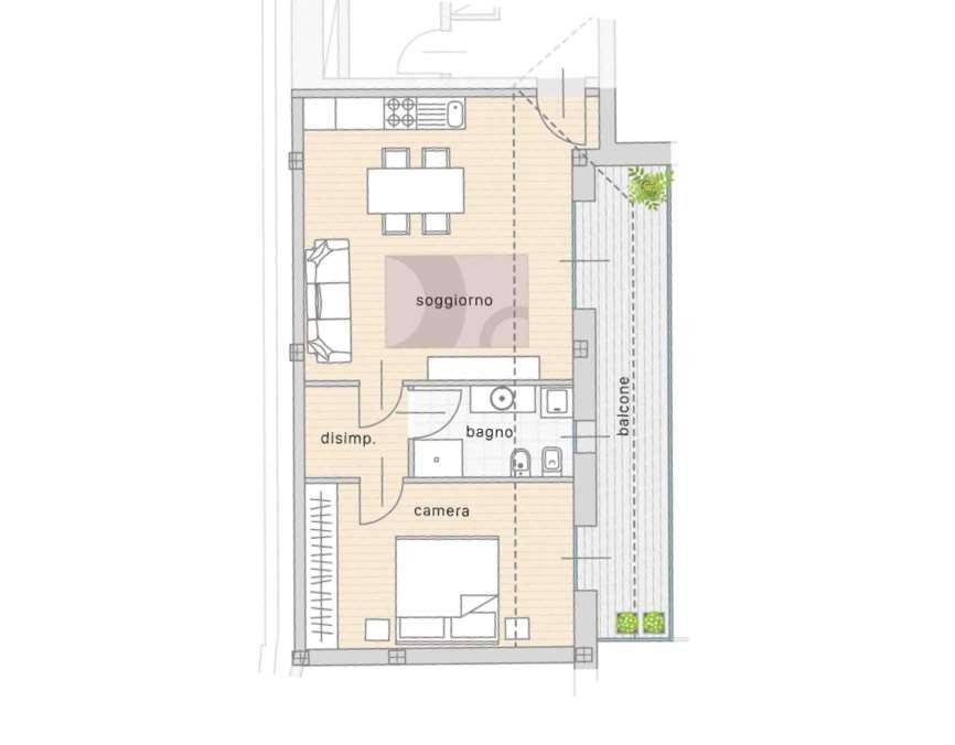 appartamento in vendita a Treviglio