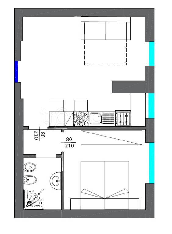 appartamento in vendita a Treviglio