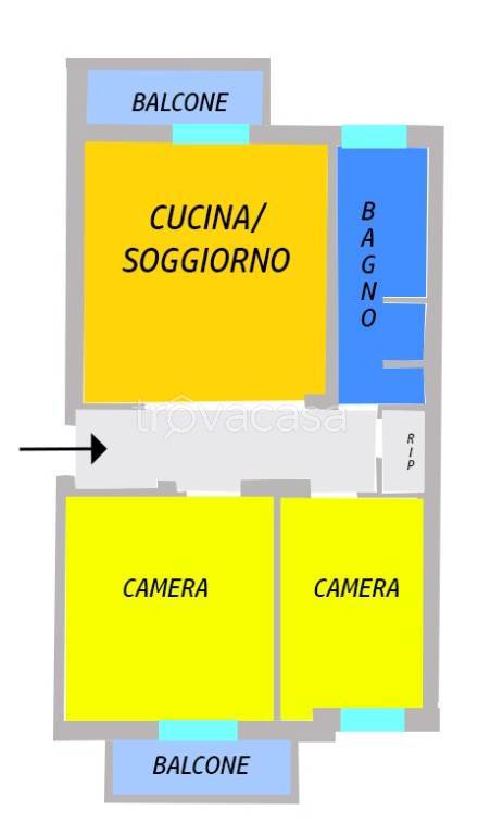 appartamento in vendita a Treviglio
