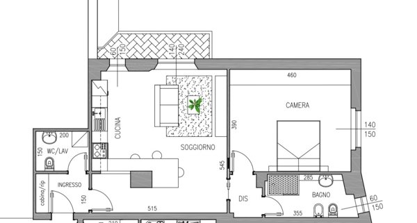 appartamento in vendita a Treviglio