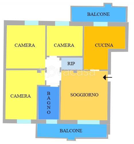 appartamento in vendita a Treviglio