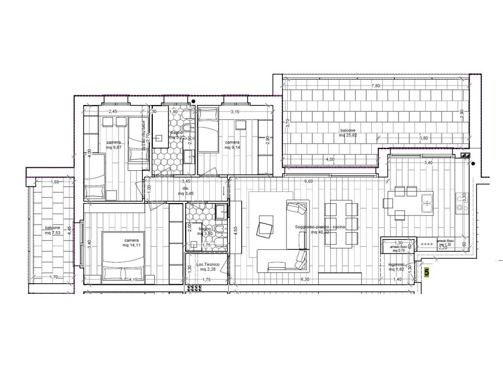 appartamento in vendita a Treviglio