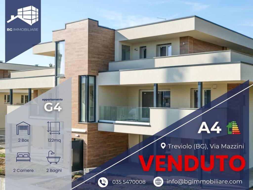 appartamento in vendita a Treviolo
