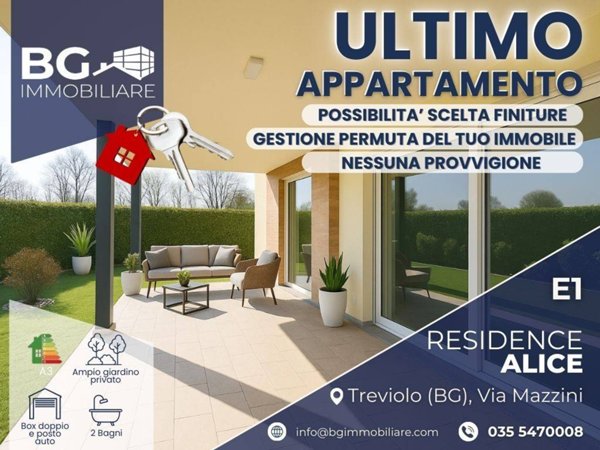 appartamento in vendita a Treviolo