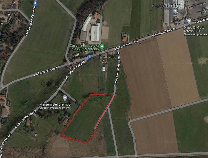 terreno agricolo in vendita a Treviolo in zona Albegno